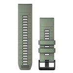 Garmin QuickFit® 26 Watch Bands QuickFit® 26 Watch Bands, Willow/Graphite Silicone