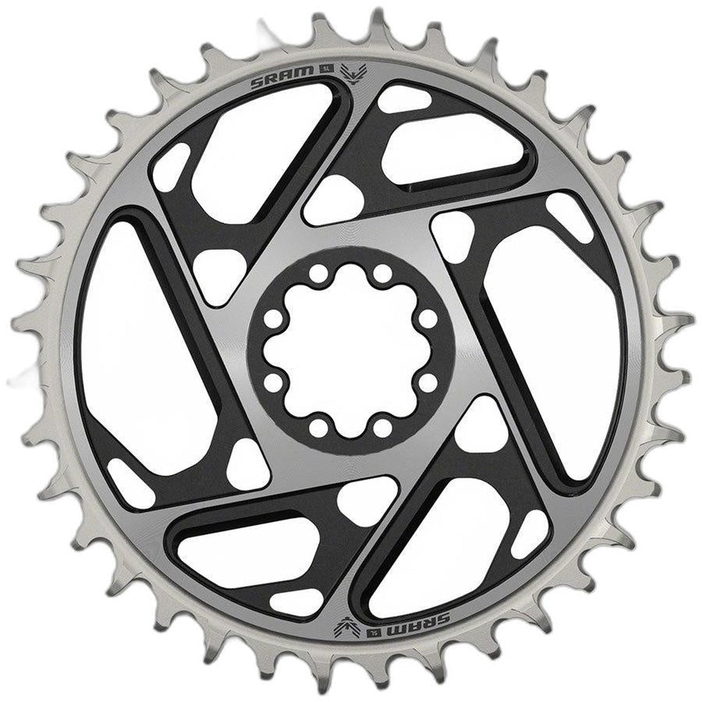Chain Ring T-TYPE 36T Direct Mount 0mm Offset Eagle (including 8 bolts) Black - XXSL D1