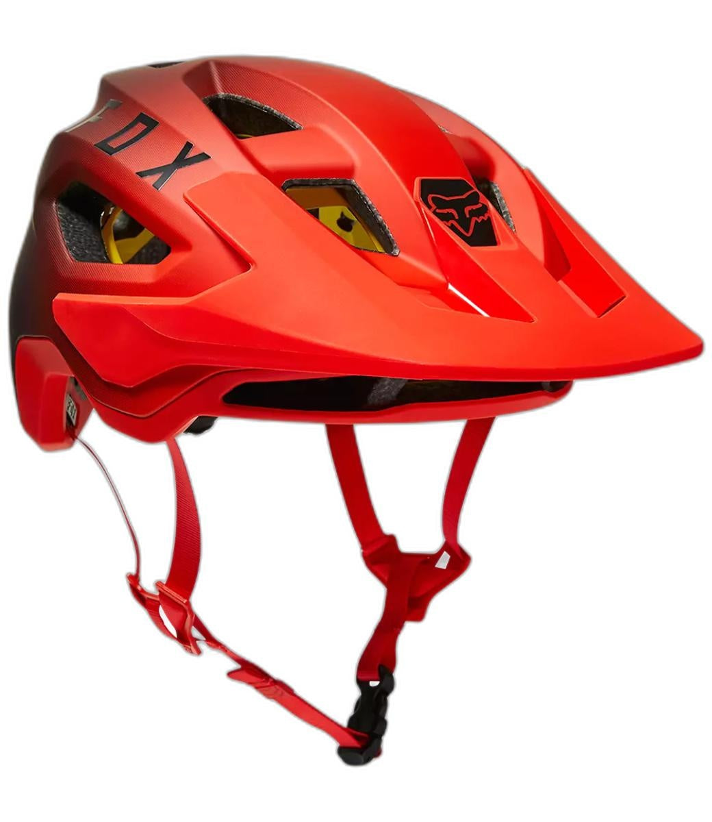 Fox Racing Speedframe MIPS Helmet - Fluorescent Red, Large