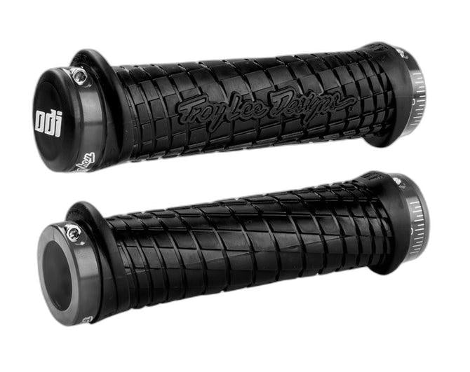 GRIPS ODI LOCKON BONUS MTN TROY LEE OR/BK w/CLAMP