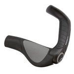 Ergon GP5 Grips - Black/Gray, Lock-On, Large