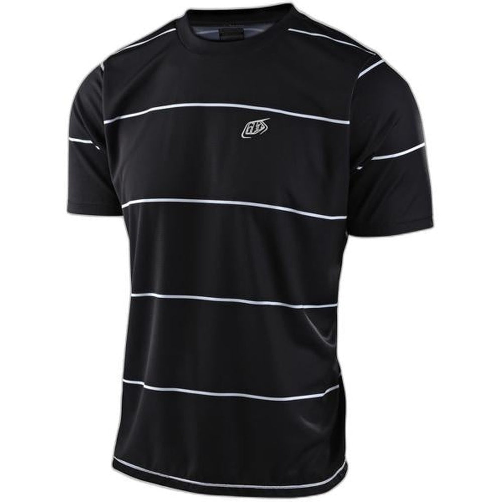 Troy Lee Flowline SS Jersey Stacked Black 2XLarge