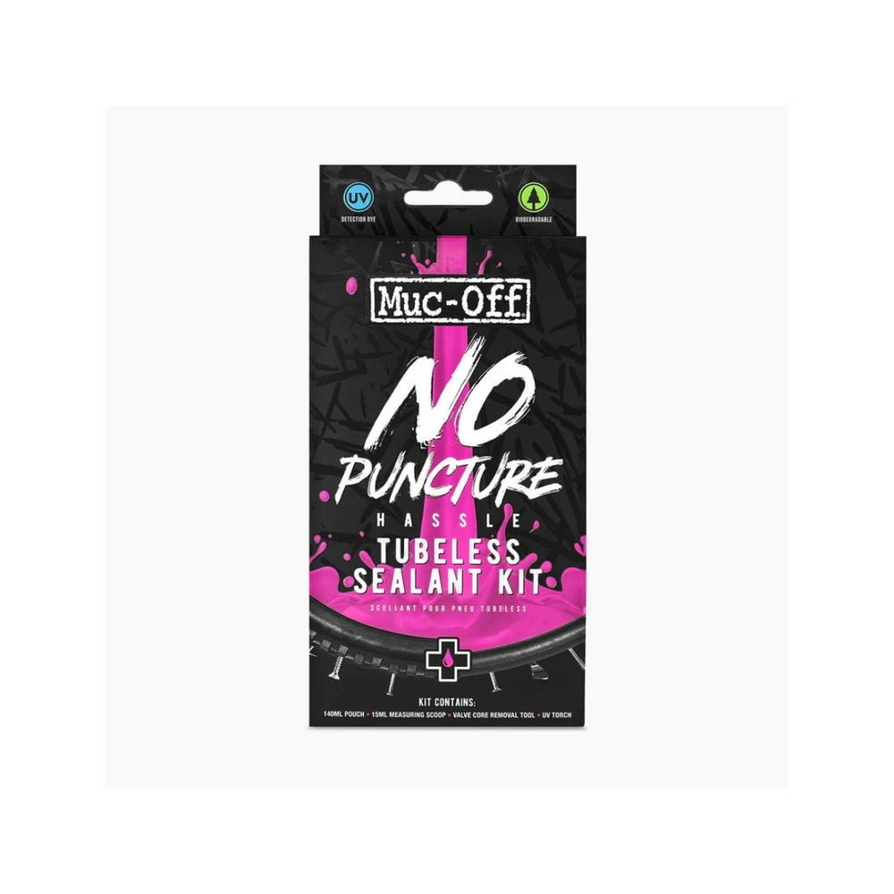 Muc-Off No Puncture Hassle Tubeless Tire Sealant - 140ml Kit
