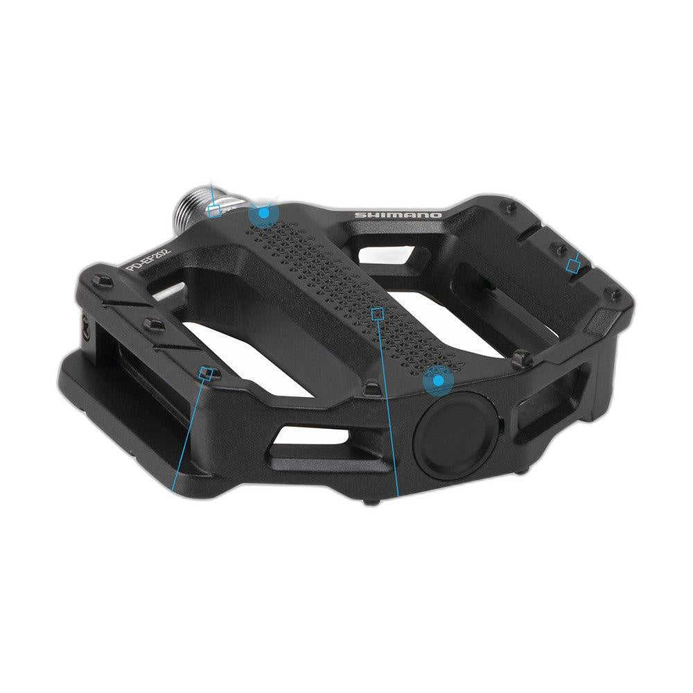 Shimano PD-EF202 w/o Reflector Black Pedal