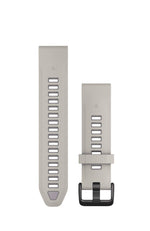 Garmin QuickFit® 20 Watch Bands Fog Gray/Lavender Silicone
