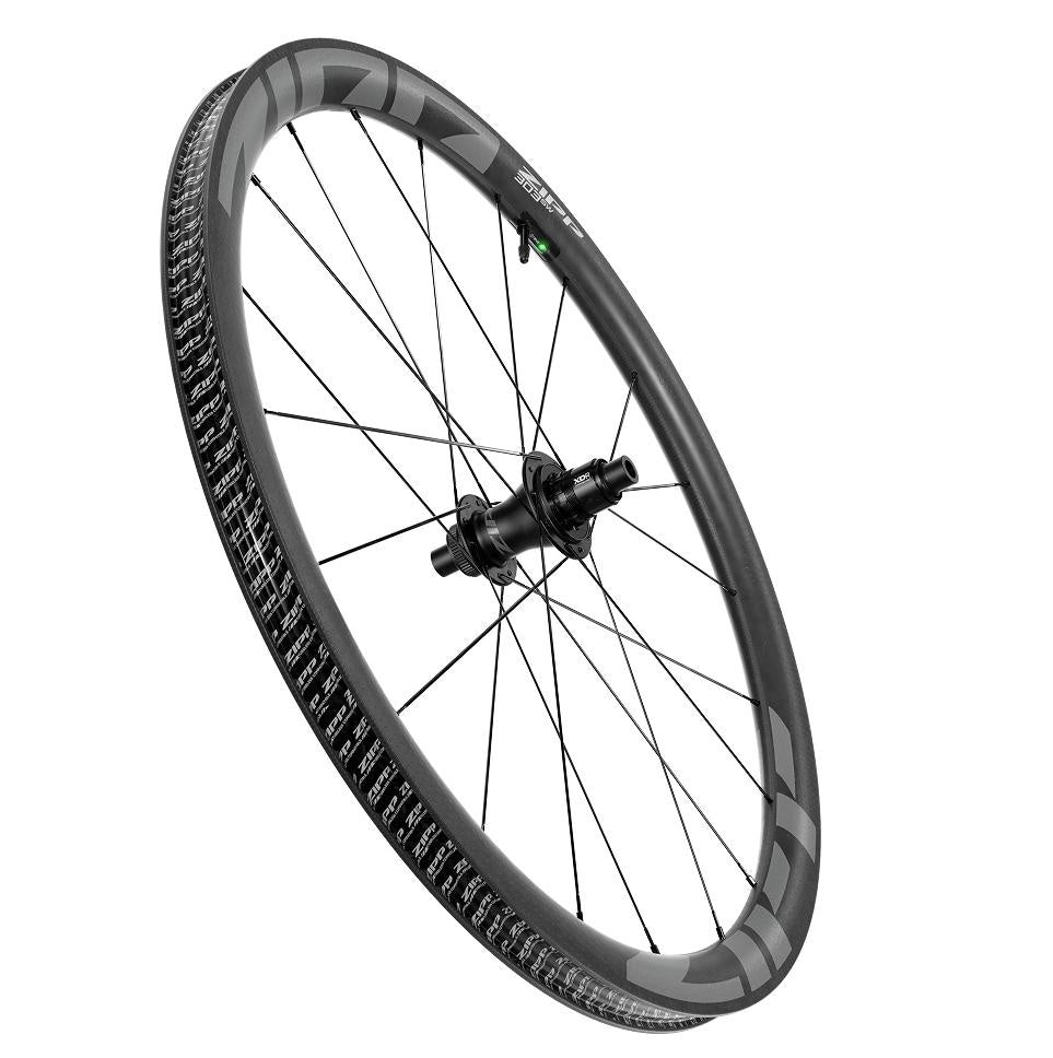 Sram AM 303 SW Carbon Tubeless Disc Brake Center Locking 700c Front 20Spokes 12x100mm Standard Graphic A1 - wheel sensor included