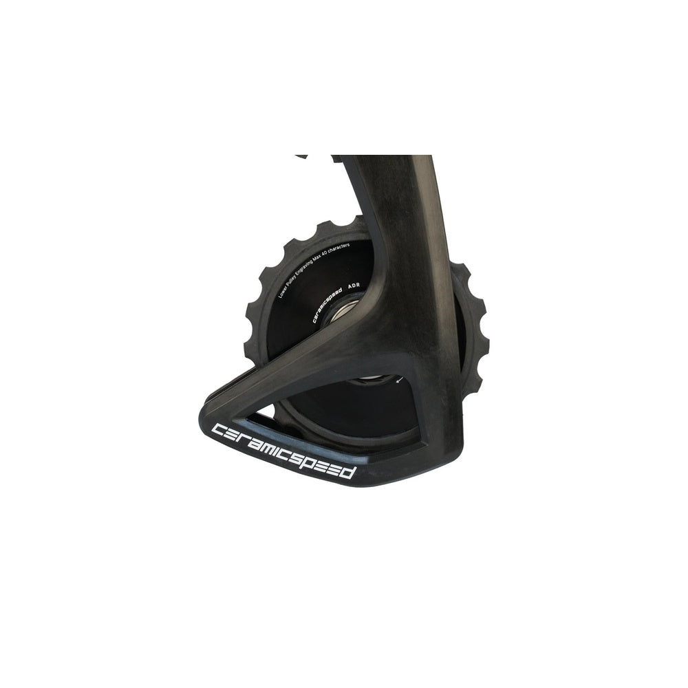 Ceramic Speed Oversized Pulley  Shimano Dura Ace 9250/Ultegra 8150 Carbon Cage Black