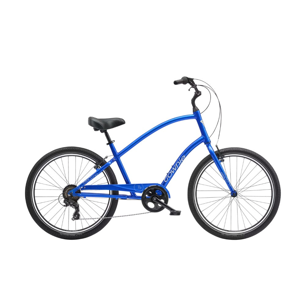 Electra Townie 7D Step Over 26 Hyper Blue