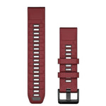 Garmin QuickFit® 22 Watch Bands Marsala/Graphite Silicone