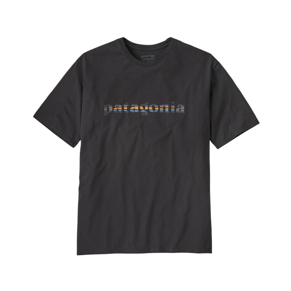 M's '73 Text Logo Organic T-Shirt Ink Black XL