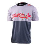 Troy Lee Designs FLOWLINE SS JERSEY SCRIPTER CHARCOAL XL