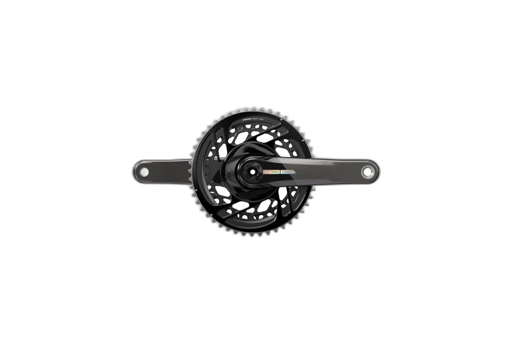 Crankset Force D2 DUB - Unicorn Grey w/Laser Foil - 172.5mm Direct Mount 4835T (BB not included)