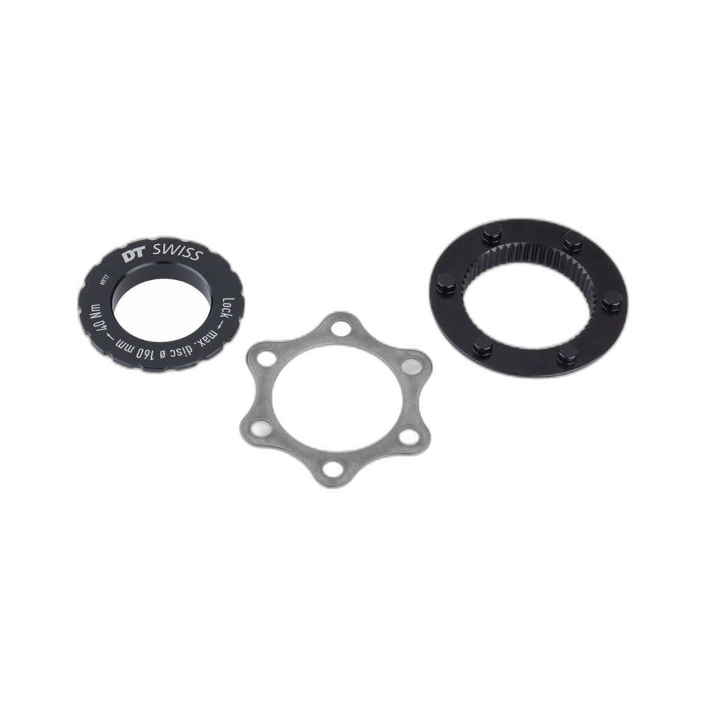 DT Swiss Disc Brake Adaptor - Centerlock/6-Bolt, QR/12mm