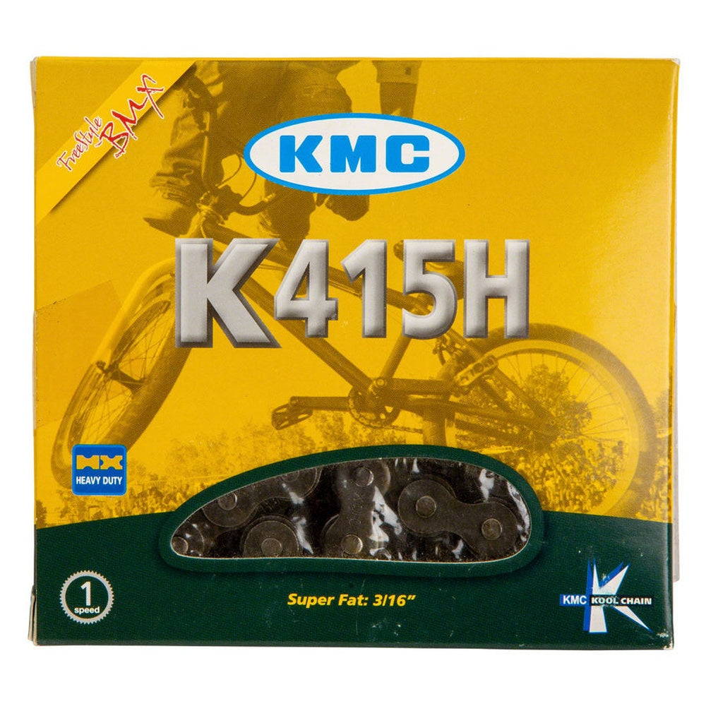 KMC K415H CHAIN (BMX & FREESTYLE) SUPER FAT 1/2 X 3/16  98 LINKS