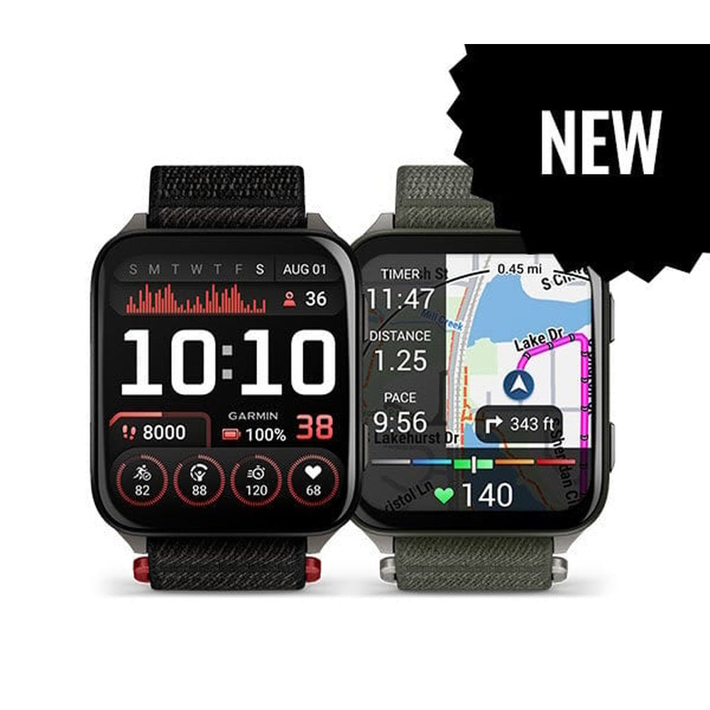 Garmin Venu® X1 Moss with Titanium Caseback and Moss ComfortFit Nylon Band