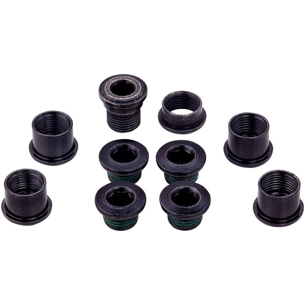 Sram 5 Arm Hidden Bolt Road Crank Chain Ring Bolt Kit Black