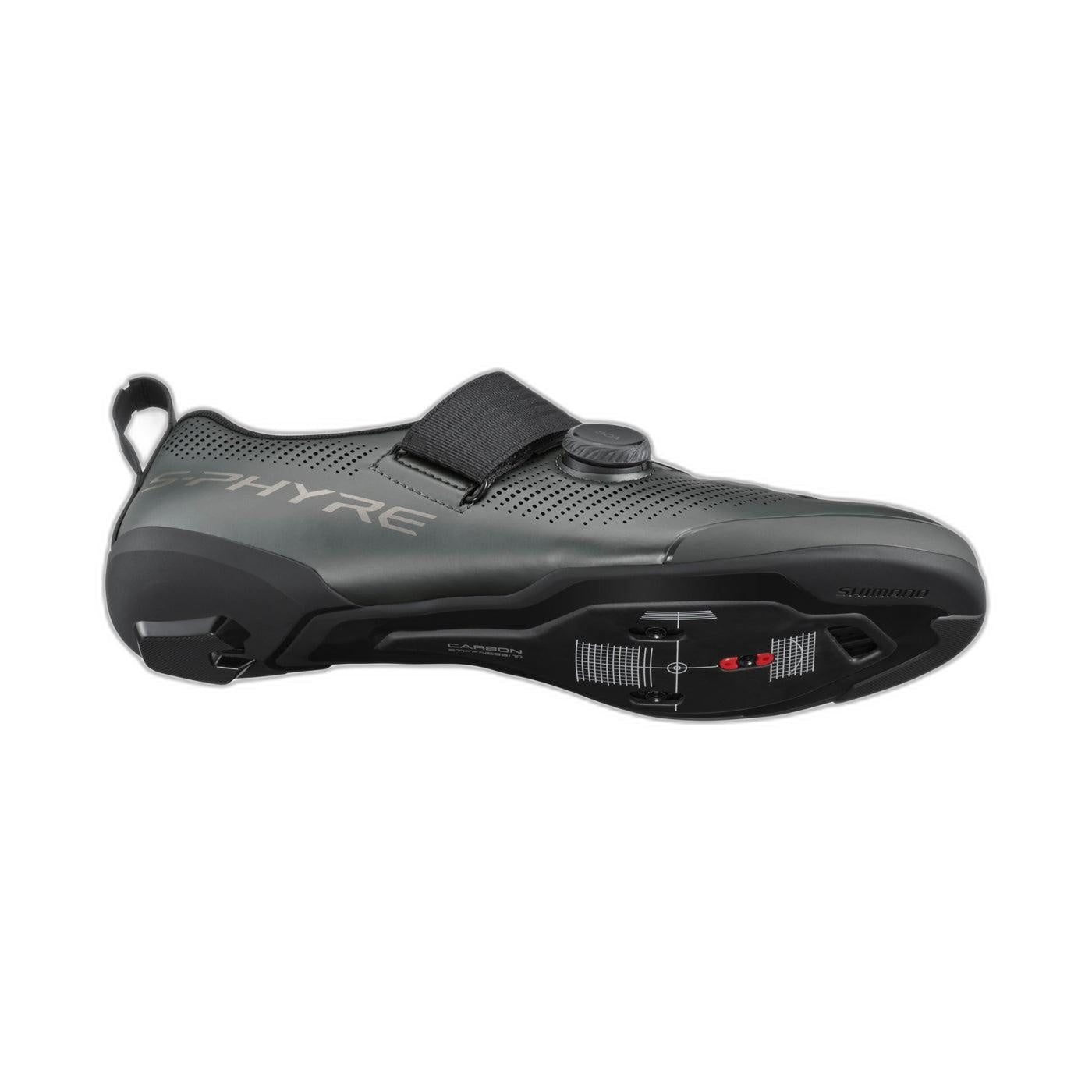 Shimano SH-TR903 S-PHYRE BICYCLE SHOES | MATTE GUNMETAL 42.0