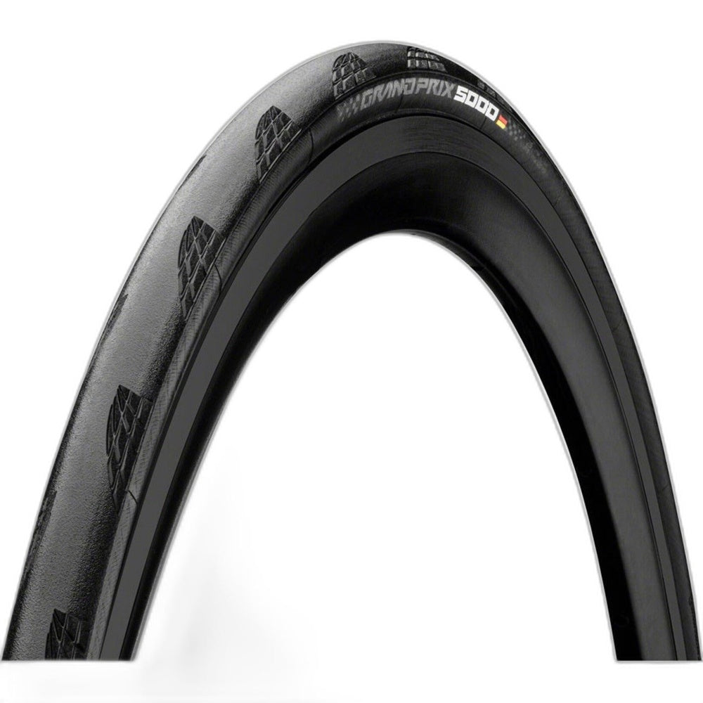 Continental Grand Prix 5000 Tire - 700 x 28, Clincher, Folding, Black/Transparent, BlackChili, Vectran Breaker, LazerGrip, ACT