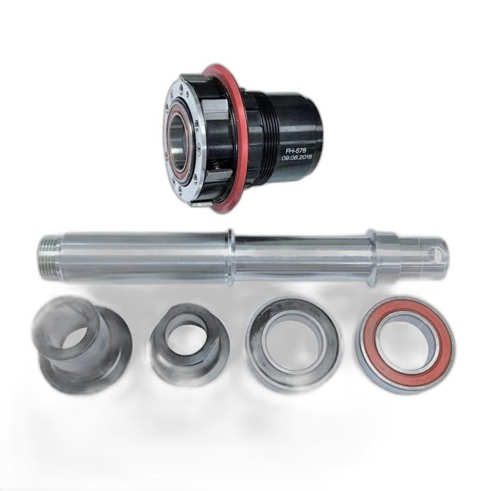 Scott SY Sil/Rev 1.0 CL XD R19 Rep Kit Hub