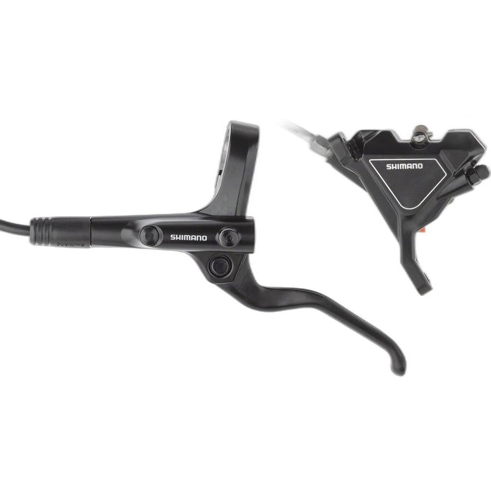 DISC BRAKE ASSEMBLED SET,BL-MT201(L),BR-UR300(F), BLACK, FOR 160MM ROTOR, RESIN PAD(W/O FIN), SM-BH59 1000 MM BLACK