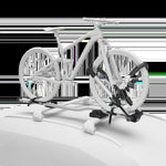 Thule UpRide roof bike rack wheel mount black/aluminium SILVER/BLACK