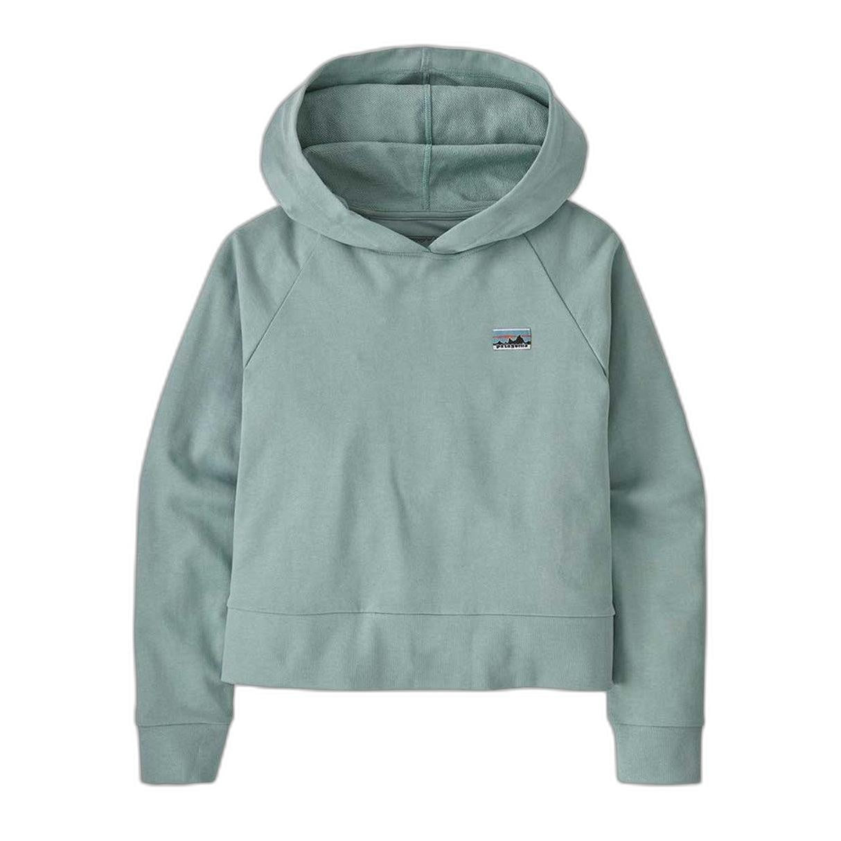 W's Regenerative Organic Certified Cotton Essential Hoody Thermal Blue S