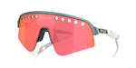 Oakley SUTRO LITE SWEEP Matte Silver/Blue Colors W/ PRIZM