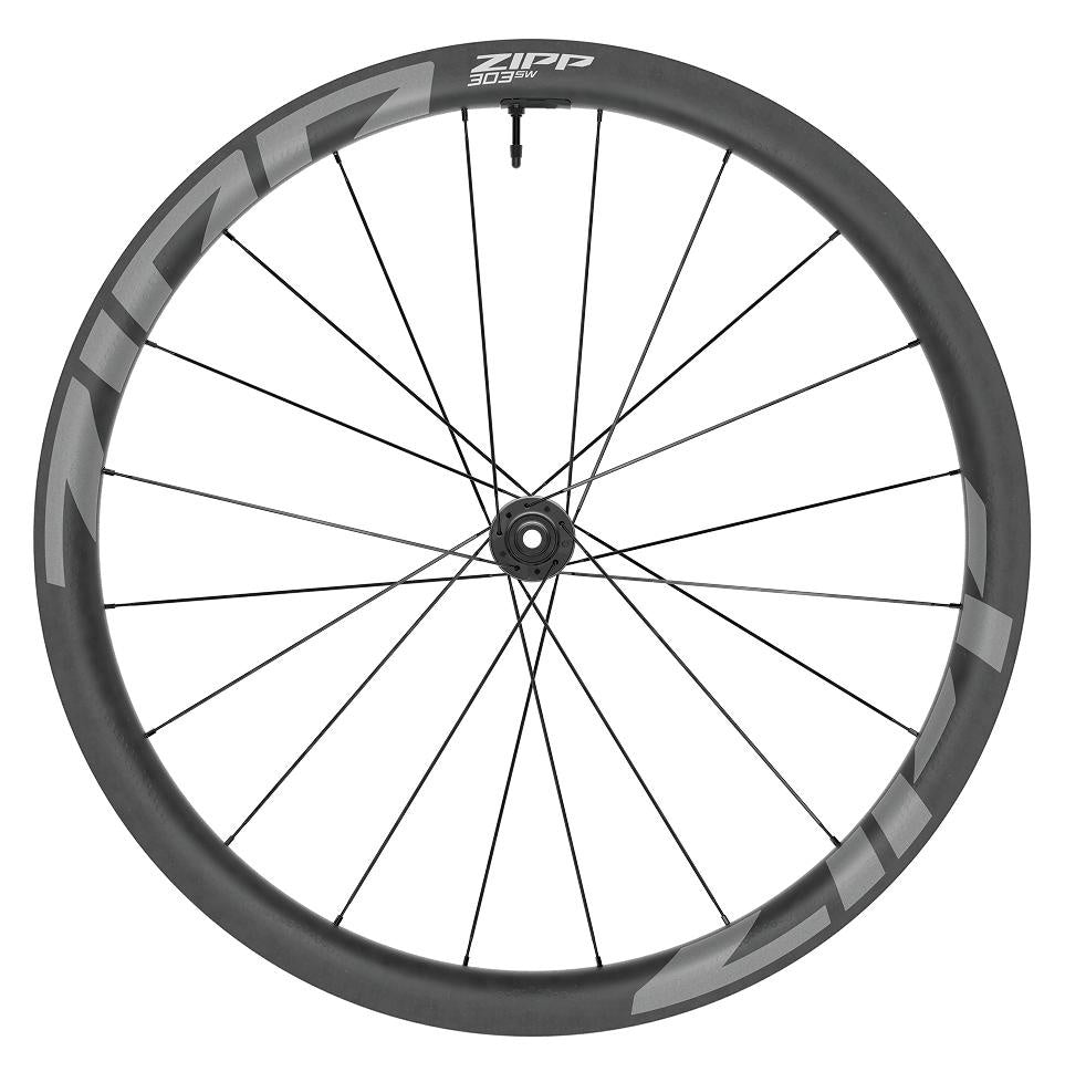 Sram AM 303 SW Carbon Tubeless Disc Brake Center Locking 700c Front 20Spokes 12x100mm Standard Graphic A1 - wheel sensor included