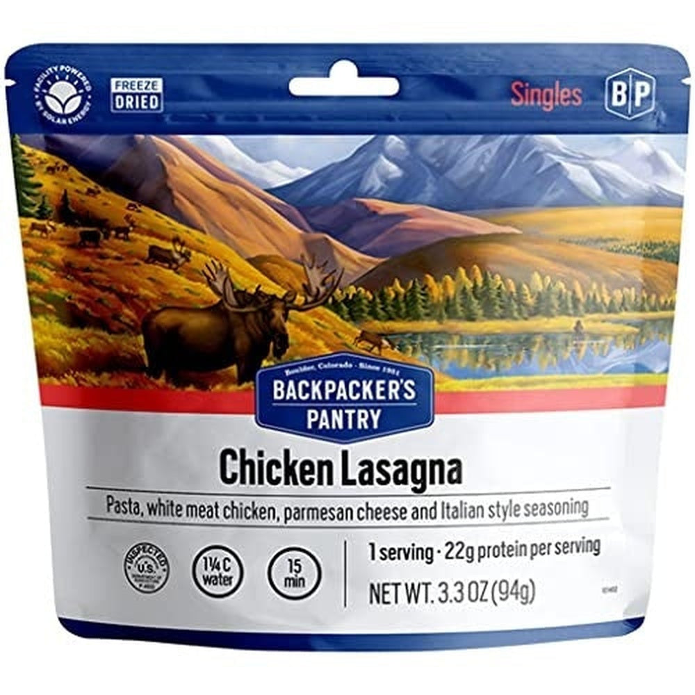 Back Packer's Chicken Lasagna