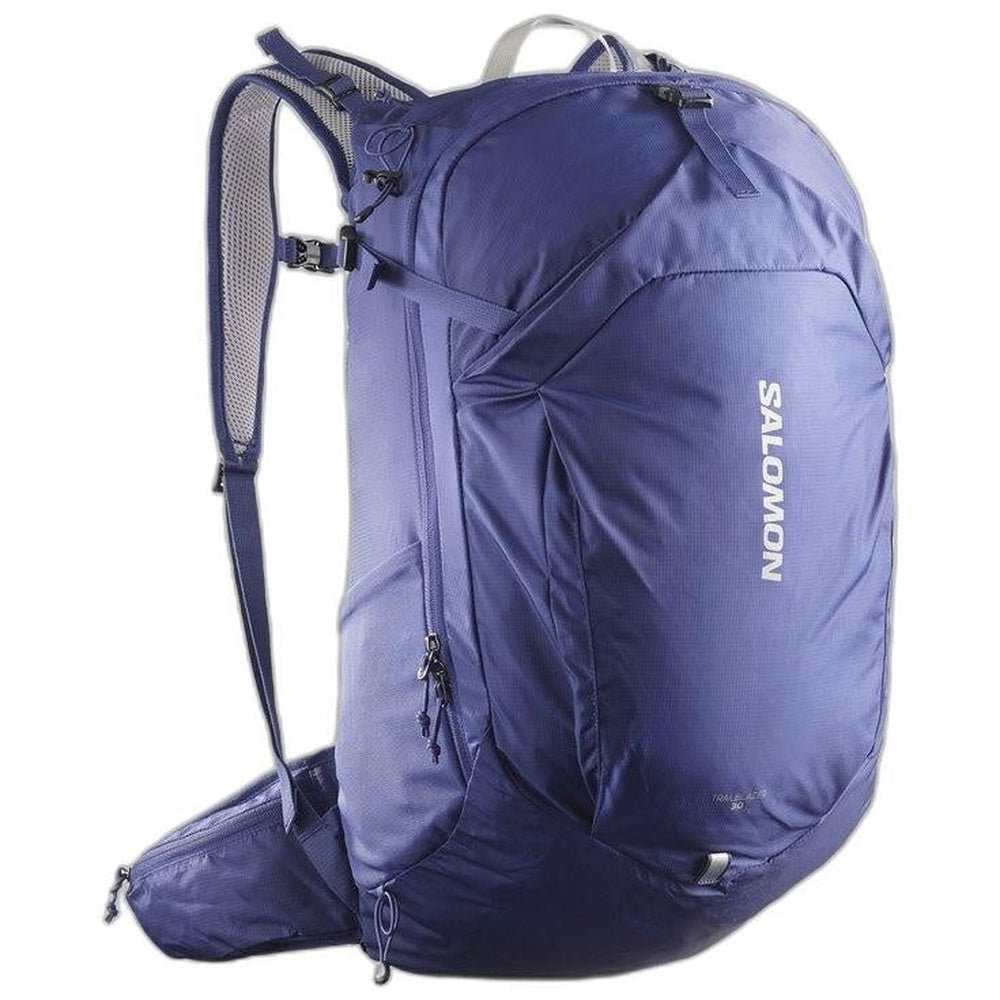 Salomon TRAILBLAZER 30 Unisex Hiking Bag Mazarine Blue / GHOST GRAY