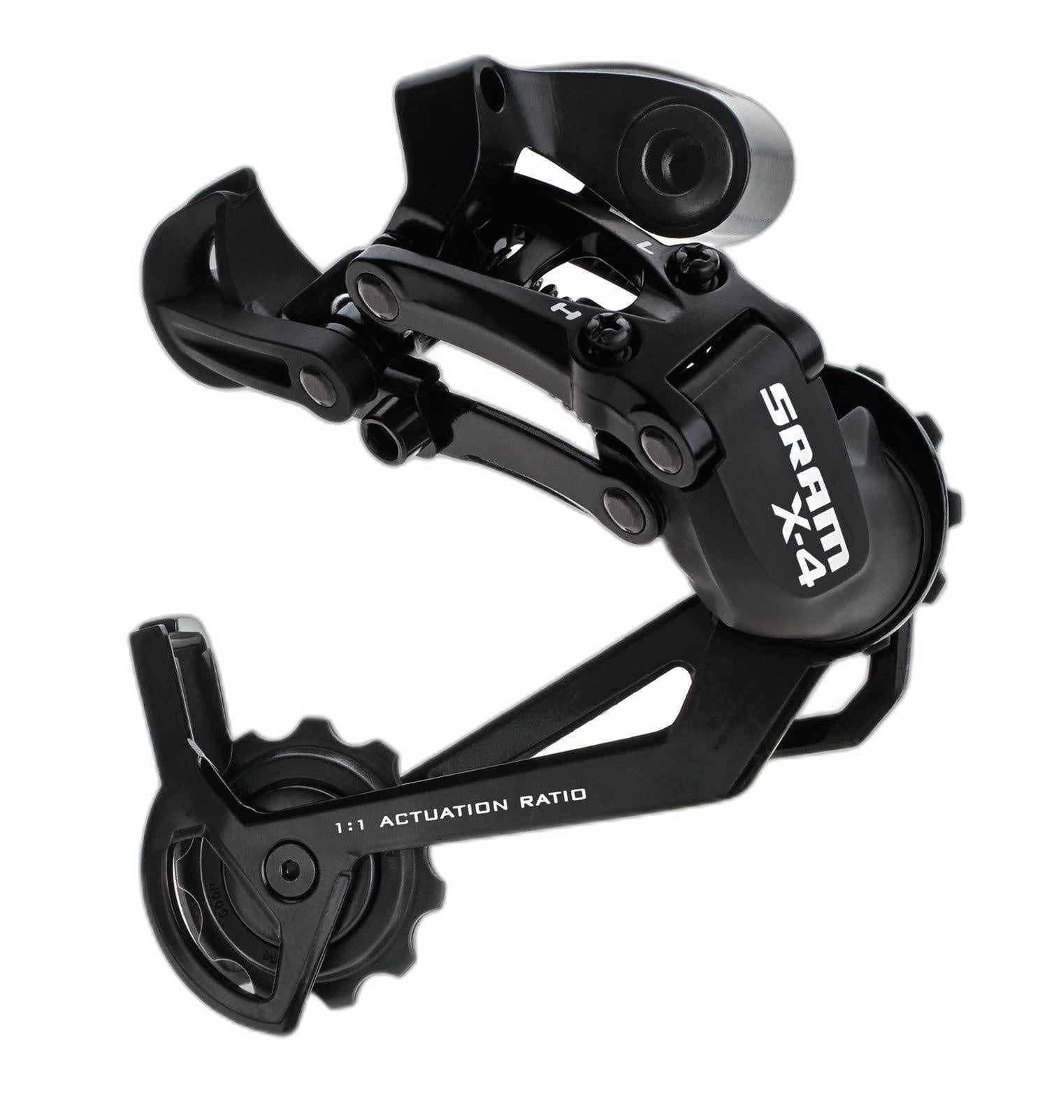 Sram X-4 Long Cage Black Rear Derailleur