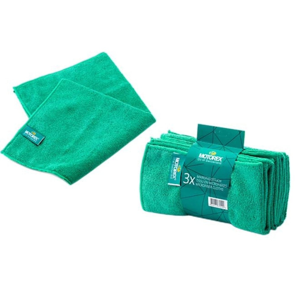 Motorex Microfiber Cloth Set 3pc