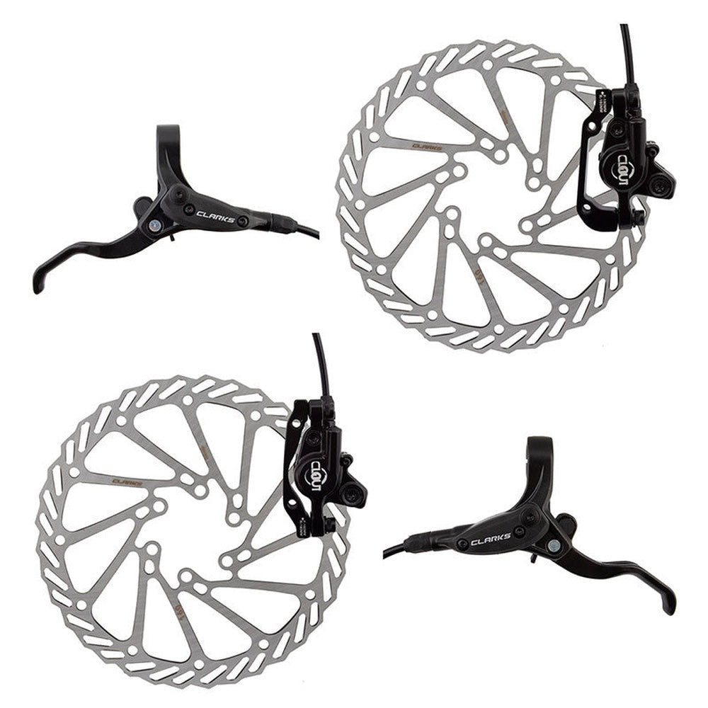 Clarks Clout 1 HYD F&R w/LVR 160 Disc Brake