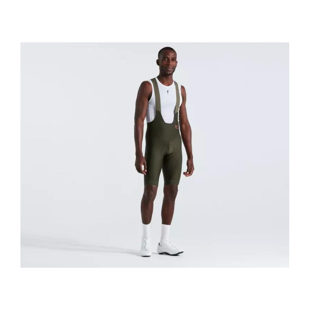 Specialized Men's Prime Bib Shorts Dark Moss Green Small