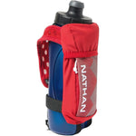 Nathan Quick Squeeze 22oz Handheld Ribbon Red/White