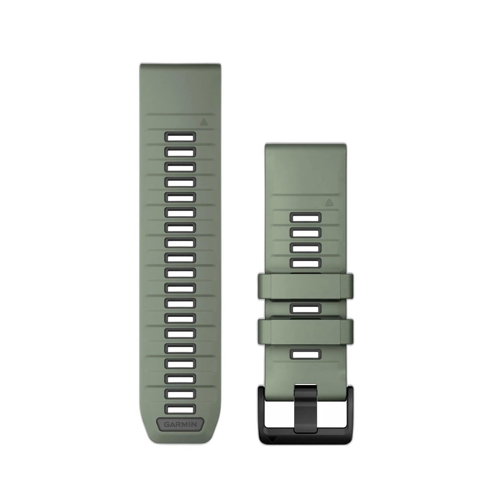 Garmin QuickFit® 20 Watch Bands Willow/Fog Gray Silicone