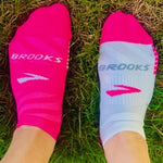 Brooks Ghost Midweight 2 Pack Socks	Black Medium