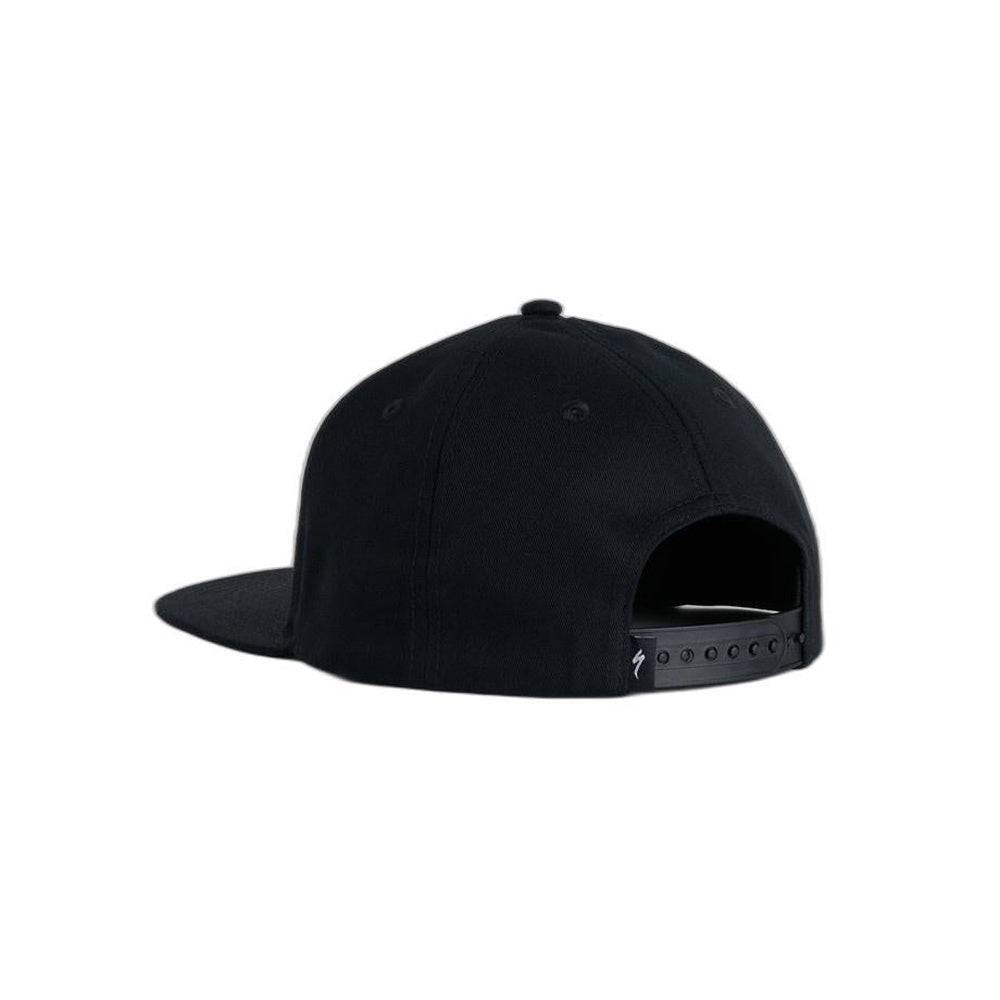 Specialized FLAT BRIM HAT BLK/WHT OSFA One Size