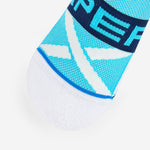 Experia No Show Tab Socks White Large