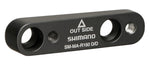 Shimano MOUNT ADAPTER FOR ROAD DISC BRAKE MOUNT, SM-MA-R160D/D, FI