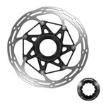 Sram Rotor Centerline X Road 2 Piece 160mm Black (includes steel rotor bolts) Rounded