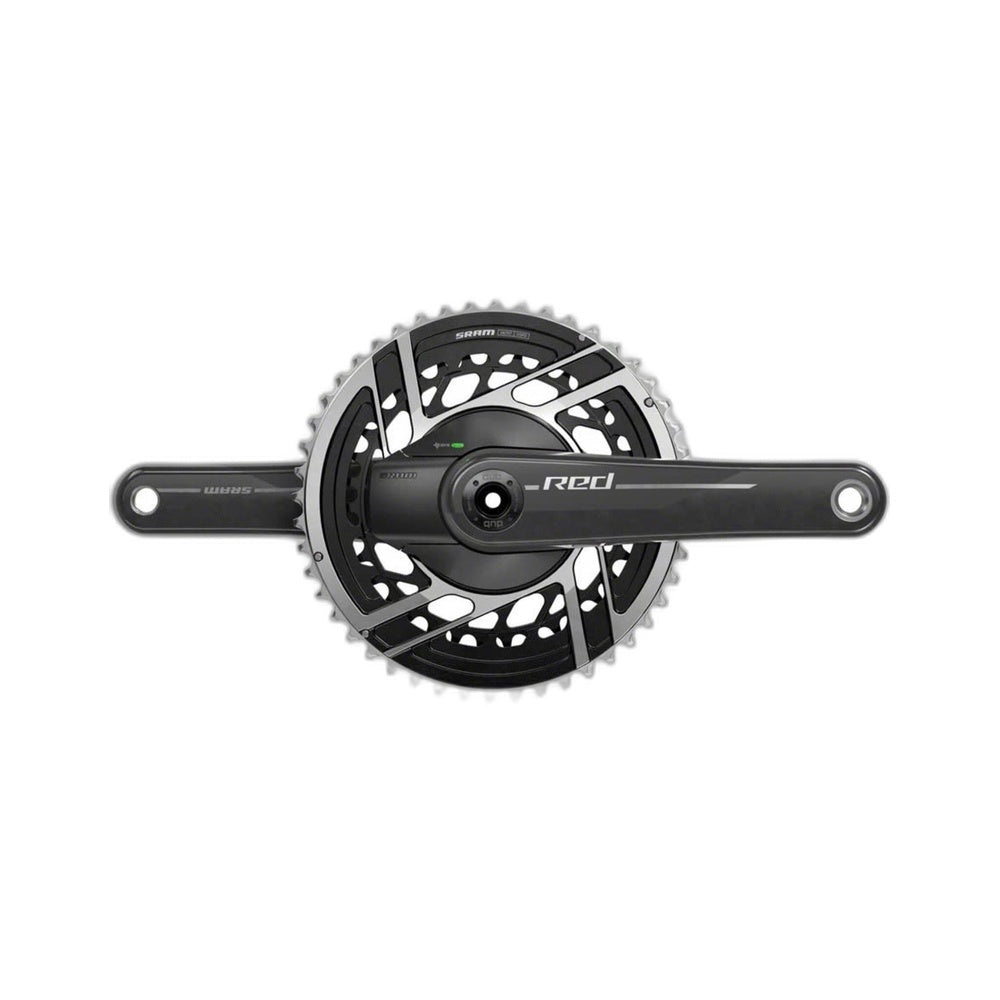 SRAM RED AXS Power Meter Crankset - 170mm, 2x 12-Speed, 48/35t, 8-Bolt Direct Mount, DUB Spindle Interface, Natural Carbon, E1