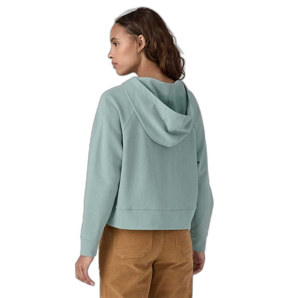 W's Regenerative Organic Certified Cotton Essential Hoody Thermal Blue S