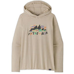 W's Cap Cool Daily Graphic Hoody Fitz Roy Superbloom: Pumice X-Dye S