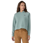 W's Regenerative Organic Certified Cotton Essential Hoody Thermal Blue S