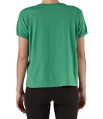 W's '73 Text Logo Organic Ringer Tee Heartleaf Green M