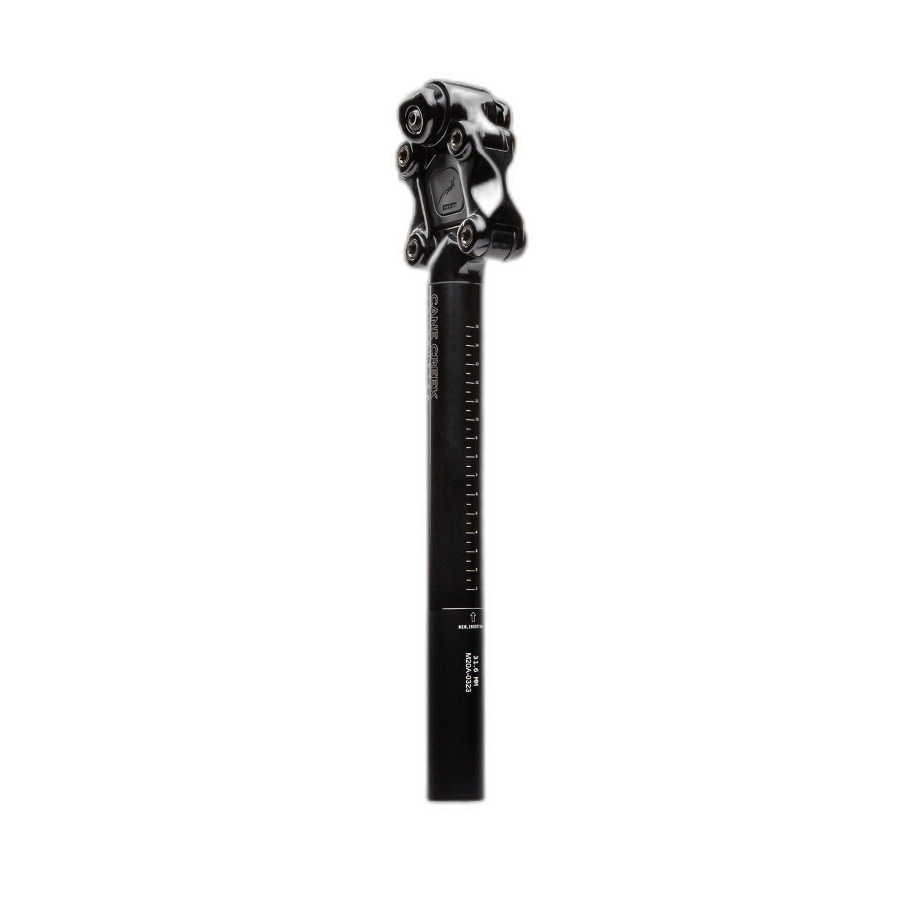 Cane Creek Thudbuster ST Suspension Seatpost - 31.6 x 375mm, 50mm, Black
