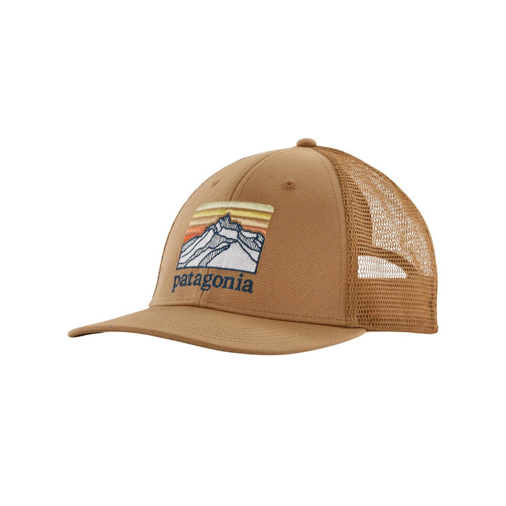 Line Logo Ridge LoPro Trucker Hat Grayling Brown ALL