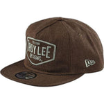 Troy Lee Designs Motor Oil Snapback Heather Brown Hat