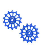 Kogel 14/14T Hybrid Ceramic Pulley Set SRAM 12, Cross - Blk